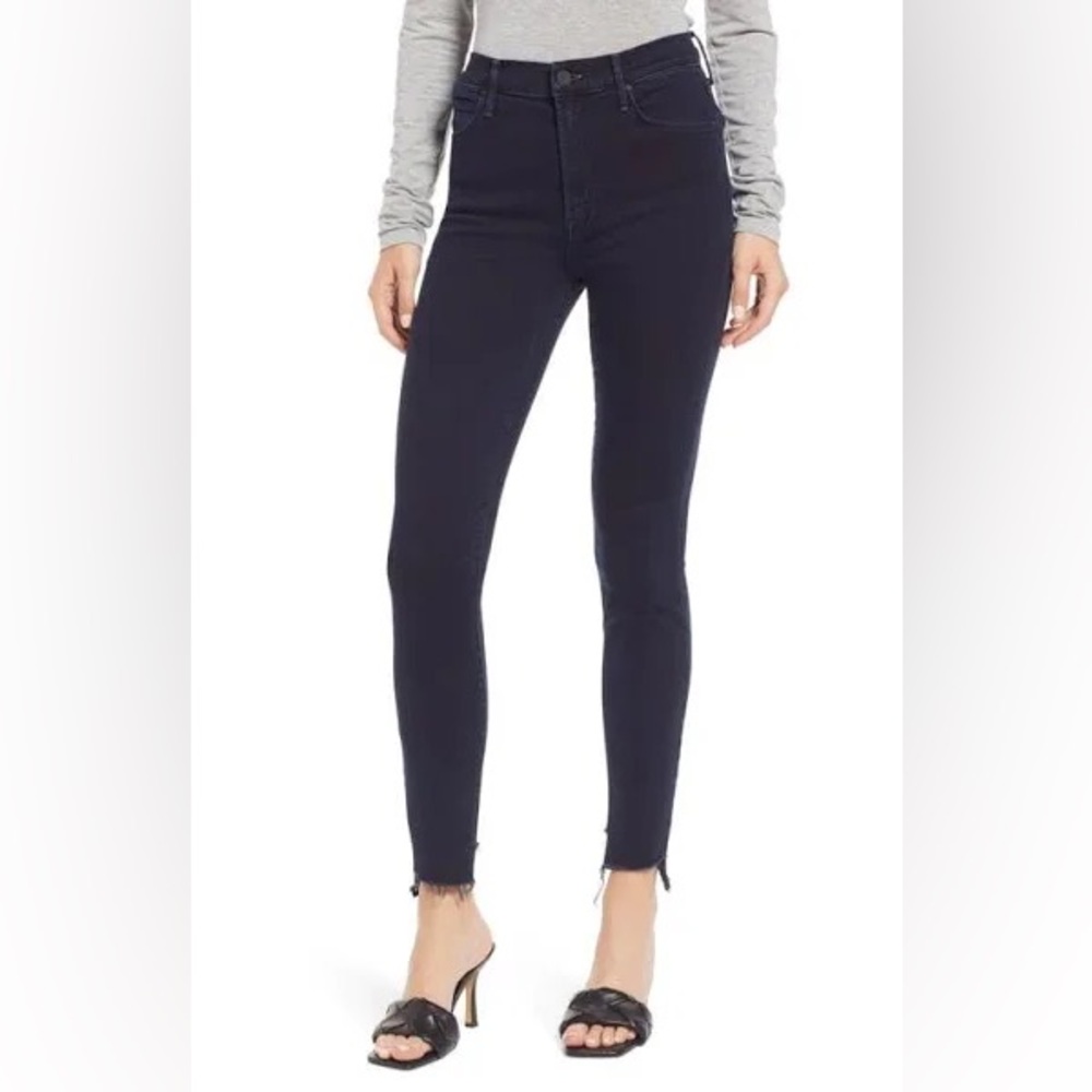 MOTHER The Stunner Zip Two Step Fray in Holding Hands, size 28, MSRP $228